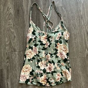 American Eagle button down tank size S